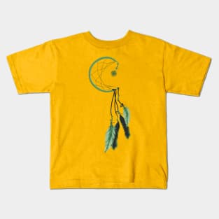 Green Dreamcatcher Kids T-Shirt